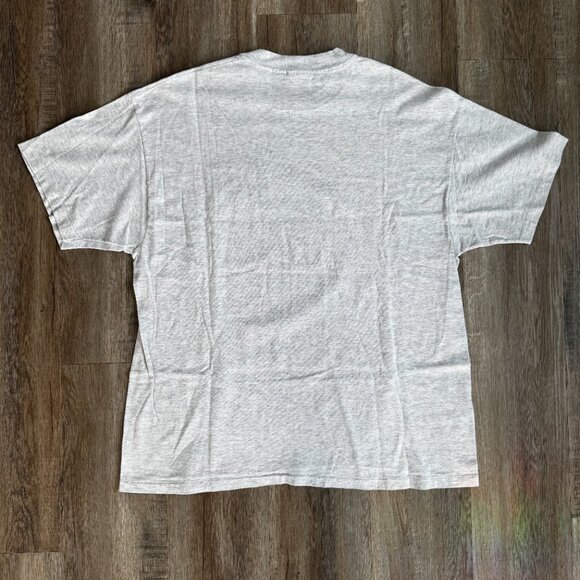 Vintage Champion University of Rhode Island Embroidered T-Shirt - XLarge - Picture 4 of 4